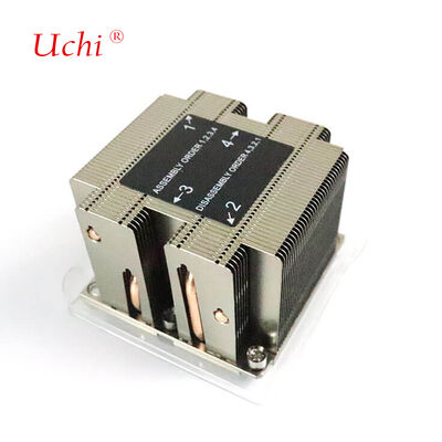 Sink Panas Ekstrusi Hitam Untuk Mesin CNC - Aplikasi CPU & Server