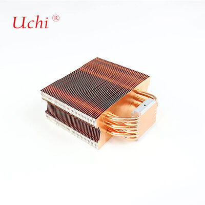 Komposisi Tembaga-Aluminium Fin Komputer CPU Panas Sink