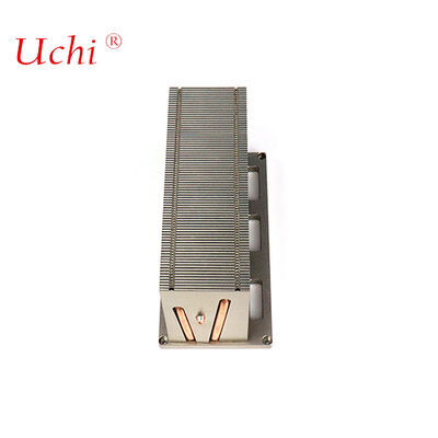 Zipper Buckle Fin Medis Tembaga Pipa Panas Panas