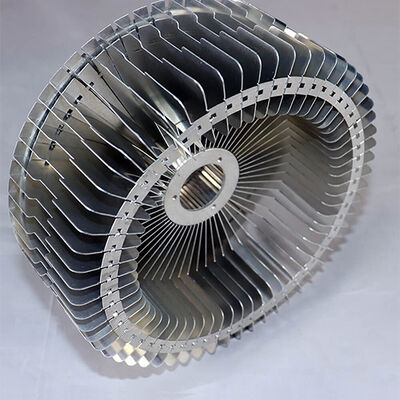 Aluminium Profil tebal sirip Buckle Tipe Stage Cahaya Panas Sink