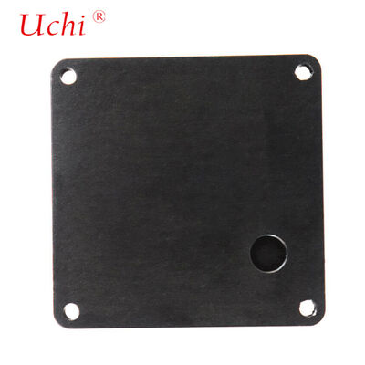 Anodized Black Aluminium Skived Heat Sink Untuk PCB Industri