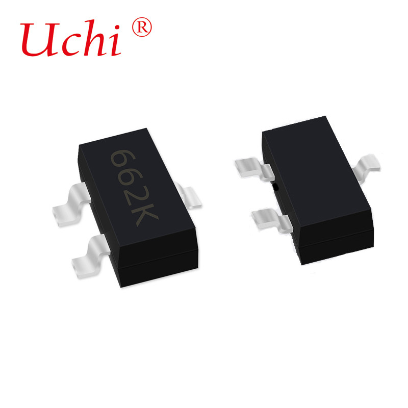 Pengatur Tegangan SMD IC SOT-23 662K 6206 3.3V SOT23-3