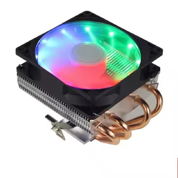 4 Panas Pipa Push Down Tipe Aluminium Heatsink CPU Cooler
