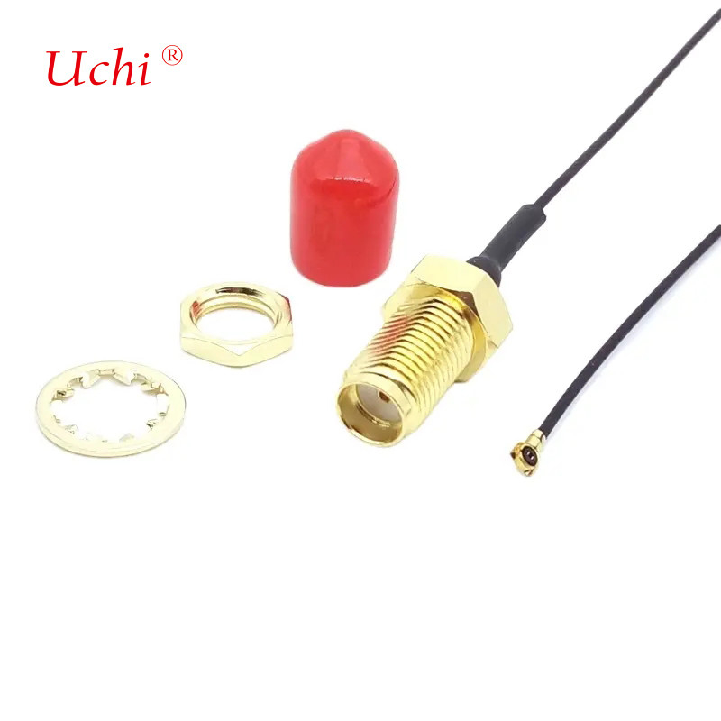 SMA Ke Ufl Ekor Babi SMA Wanita Ke Ufl Kabel Ekstensi Wanita 5cm Ra SMA Wanita Ke Ufl Kabel