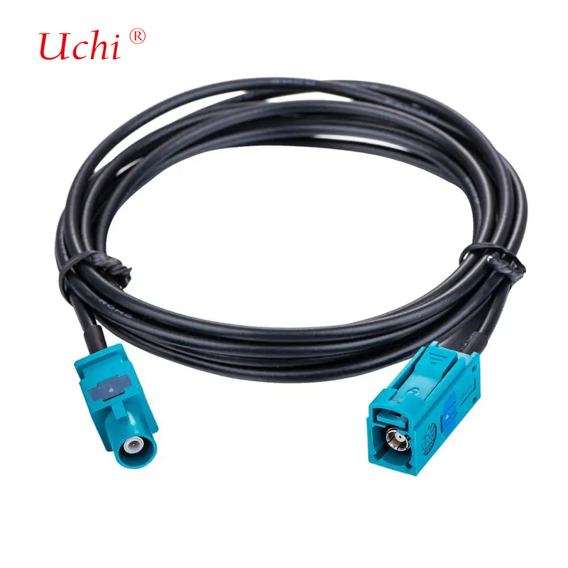Mobil Kamera GPS Antenna Ekstensi Fakra Z Kabel Dengan Fakra Z Wanita Untuk Wanita Plug Jack RG174 5M Pigtail Fakra Kabel