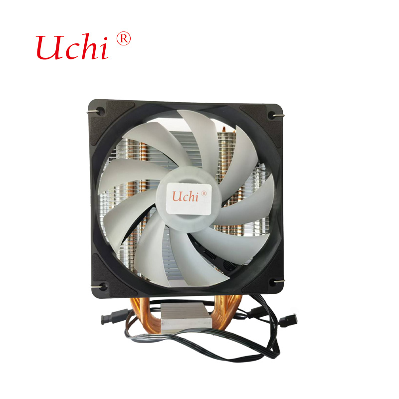 120mm Fan Computer CPU Cooler Hadir Dengan 6 Pipa Panas Untuk Kontrol Suhu Efisiensi Tinggi