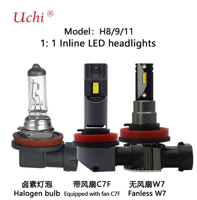 Lampu depan mobil LED Untuk sistem pencahayaan otomotif hemat energi