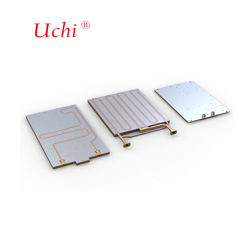 Pelat Dingin Aavid untuk NEV Pelat Dingin Cair Aluminium Blok Pendingin Air