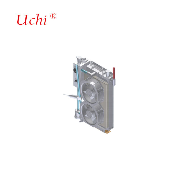 Sistem pendinginan cair dari tumpukan pengisian yang didinginkan sepenuhnya cair kompatibel dengan senjata didinginkan cair yang dinilai pada 400A hingga 600A