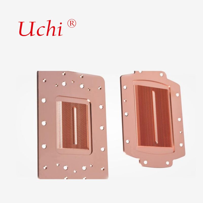 Sirip Aloi Aluminium 6000-Pendingin Panas Tembaga, Termasuk Proses Pemotongan, Pembengkokan, Pengeboran, Dan Pengelasan