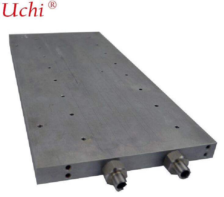 Vacuum Brazed Liquid Cold Plate Heat Exchanger Hard Anodizing