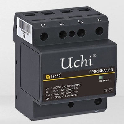 Unik MOV 25kA Power Surge Protector SPD Terintegrasi 1 + 2 Kelas