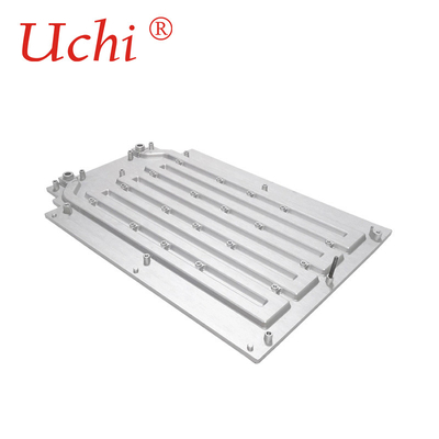 Pipa Las Gesekan Aluminium Plat Pendingin Cair 265x180x35mm