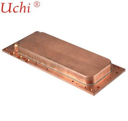 Mesin CNC Copper Foam Heat Sink Cold Plate Liquid Cooling