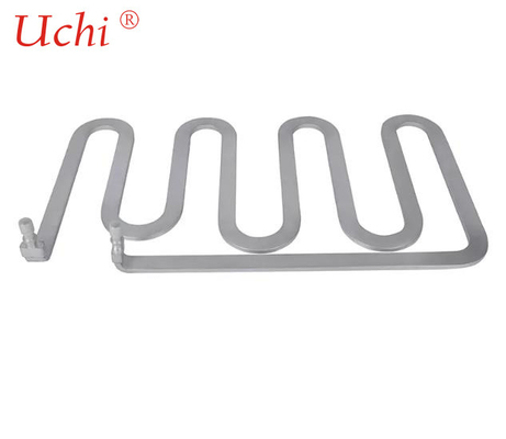 Tabung Profil Aluminium Disesuaikan Pelat Dingin Pendingin Heatsink