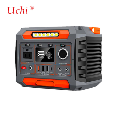 300W 288Wh Portable Outdoor Power Station Untuk Multiple Mode Pengisian