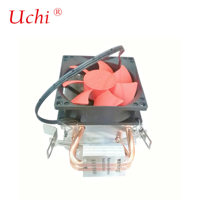 Pendinginan Sisi Vertikal Cpu Pendingin 92mm Fan 2 Tembaga Pipa Panas Pipa Untuk PC Komputer Universal Socket AMD Intel Processor IC