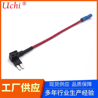 Flame Retardant PA PA66 PP Inline Fuse Holder 16 Gauge Untuk Otomotif